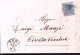 1872-effigie C.20 (26) Su Sopracoperta Roma C1+griglia (6.3.72) - Storia Postale