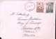 1957-Finlandia C.10 E 20 (417+442) Su Busta (21.2.57) Per L'Italia - Cartas & Documentos