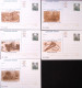 1994-LEONARDO DA VINCI 5 Cartoline Postali Lire 700 IPZS Nuove Racchiuse Nei 2 F - Postwaardestukken