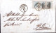 1867-effigie Striscia 3 C.20 (L26) Su Lettera Completa Testo Legnago (24.10) - Marcofilía