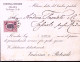1880-SERVIZI Sopr. C. 2/5,00 (35) Isolato Su Avviso Di Passaggio - Storia Postale