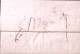1855-SICILIA TERRANOVA Ovale Rosso Su Lettera Completa Testo (4.6) - ...-1850 Voorfilatelie