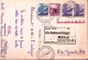 1949-Democratica Lire 15, 20 E Coppia Lire 6 (556+560/1) Su Cartolina Espresso - 1946-60: Poststempel