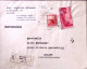 1949-REPUBBLICHE MEDIEVALI Lire 10 + Democratica Lire 3 Su Raccomandata Milano P - 1946-60: Poststempel