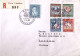 1965-Svizzera Pro Patria '65 Serie Cpl. (747/1) Su Fdc Raccomandata Viaggiata Pe - FDC