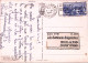 1949-MEDIEVALI Lire 15 Isolato (FUORI CORSO) Su Cartolina Alessandria (7.6) NON  - 1946-60: Poststempel