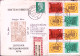 1964-GERMANIA DDR Fiera Di Lipsia Due Serie Cpl. (715/6) Fdc Racc. - Lettres & Documents