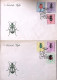 1968-GERMANIA DDR Coleotteri Utili Serie Completa (1107/2) Due Fdc - Lettres & Documents