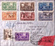 1946-Egitto Conferenza Capi Arabi Serie Completa (+ Faruk M.40) Fdc Raccomandata - Andere & Zonder Classificatie