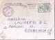 1976-Michelangiolesca ANGELO Lire 40 Isolato Su Modulo/stampe - 1971-80: Marcophilia