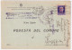 1944-Imperiale Sopr. RSI C.50 (492) Isolato Su Cartolina - Storia Postale