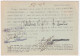 1944-Imperiale Sopr. RSI C.50 (492) Isolato Su Cartolina - Poststempel