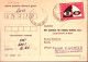 1968-FESTIVAL SPOLETO Lire 40 Isolato Su Cartolina - 1961-70: Marcophilia