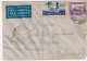 1936-SOMALIA C.50 + Posta Aerea Lire 1 Su Busta Via Aerea Mogadiscio Concetr Mil - Somalia