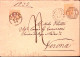 1900-Segnatasse C.40 Apposto A Verona (31.12) Su Busta Da Milano Affr. Insuffici - Storia Postale