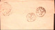 1883-BUONABITACOLO C1+SBARRE (8.1) Su Sopracoperta Affrancata Effigie C.10 - Storia Postale