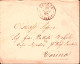 1895-STEMMA Blocco Di Quattro C.5 Al Verso Di Busta Scorzè (30.11) Un Valore Con - Storia Postale