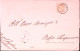 1875-TREGNAGO C.2 (15.2) Su Piego Affrancato Effigie C.10 - Poststempel