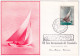 1955-SAN MARINO 7 Giornata Filatelica Lire 100 (422) Su Fdc - Cartas & Documentos