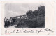 1902-SAN MARINO Cifra C.2 (26) Isolato Su Cartolina (Il Palazzo, Ospedale E Rocc - Storia Postale