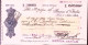 1937-ERITREA Pittorica Coppia C.5 Raro Uso Come Fiscale Al Verso Assegno - Eritrea