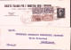 1944-RSI PACCHI POSTALI C.5 E 10 (24/5) + Imperiale C.15 (246) Su Cartolina Comm - Poststempel
