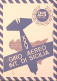 1973-ITALIA 25 GIRO AEREO SICILIA Tappa Palermo-Catania (1.7) Su Cartolina Uffic - Correo Aéreo