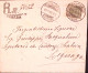 1900-effigie C.45 (63) Isolato Su Raccomandata Venezia Centro (22.11) - Storia Postale