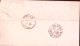 1888-FERMO C1+sbarre (30.7) Su Sopracoperta Affrancata Effigie C.20 - Storia Postale