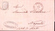 1864-effigie C.15 (L18) Isolato Su Lettera Genova/Ufficio Del Porto (11.6) - Marcofilía
