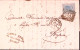 1873-effigie C.20 (L26) Isolato Su Lettera Completa Testo Intestazione A Stampa  - Marcophilia