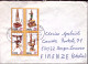 1981-GERMANIA DDR . Museo Strumenti Zeiss Serie Cpl. (2534/7) Su Busta Per L'Ita - Cartas & Documentos