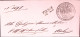 1858-LOMBARDO VENETO FELTRE SD 13.8.(58) Su Lettera Cpl. Testo - Lombardo-Venetien