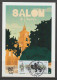 CARTE SOUVENIR Dédicacée, 1er Jour Du TIMBRE 1.29€, Salon De Provence, 4 Avril 24, Salon Philatélique De Printemps. - 2010-... Illustrated Franking Labels