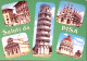 1980-Siracusana Lire 120 (1395) Isolato Su Cartolina (Pisa) Per L'Olanda - 1971-80: Marcophilie