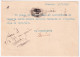 1945-Monumenti C.20 + Imperiale Senza Fasci Lire 1 (504+531) Su Cartolina Verona - Marcofilía
