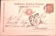 1894-Amb. Genova-Ventimiglia C.2 (18.8) Su Mill. 93 Cartolina Postale C.10 - Interi Postali