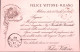 1893-FELICE VITTONE MILANO Cartolina Avviso Di Passaggio Milano (12.5) - Marcophilie