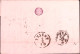 1868-effigie C.40 (T20) Isolato Su Lettera Completa Testo Milano (8.5) Per L'Aus - Storia Postale