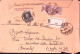 1927-effigie Lire 1,85 + Michetti Coppia C.20 Manoscritti Raccomandati Pagani (1 - Marcophilia