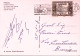 1960-SPEDIZIONE MILLE Lire 15 (882) Isolato Su Cartolina (Ferrara) - 1946-60: Storia Postale