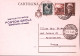 1947-Cartolina Postale Lire 1,20 Su Grigio Cenere Con Fr.lli Aggiunti Democratic - 1946-60: Marcophilie