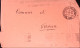 1941-Posta Militare/n. 56 (17.11.41) Su Busta Rossa Di Servizio - Marcophilia