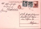 1946-Cartolina Postale Lire 1,20 Con Fr.lli Aggiunti Palazzolo Acreide (16.4.46) - 1946-60: Marcophilie