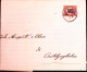 1878-FR.LLI Per STAMPE Sopr.c.2/5,00 Isolato Su Piego Rovigo (3.8) - Marcofilía