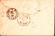 1869-REZZATO C.2 + Punti (8.7) E PD Su Busta Affrancata Effigie Due C.20 (L26) P - Marcophilia