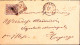 1874-S. BONIFACIO C.2 (11.3) + Punti Su Busta Affrancata C.20 (L26) - Marcofilía