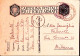 1943-R. Corvetta IBIS Manoscritto Su Cartolina Franchigia Fori Spillo - Poststempel