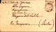 1946-POW CAMP Italian Coy 2632 Biglietto Franchigia Da Prigioniero Di Guerra Ita - Poststempel