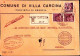 1945-Monumenti C.5 E Coppia Lire 1 Su Raccomandata Villa Carcina (29.3) - Marcofilía